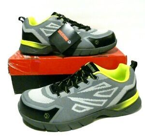 Wolverine Jetstream 2 Mens Size 12 Medium Gray Green Safety Work Shoes NIB 10805