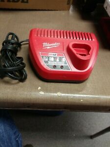 MILWAUKEE M12 BATTERY CHARGER , MODEL # 48-59-2401