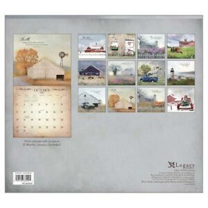 Wall Calendar-2022-Land Of Blessings w/2 Greeting Cards (13.66&#034; X 12&#034;) (Sep)