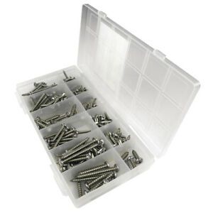 SEACHOICE 59426 Stainless Steel Tapping Screw Kit - 216 Piece
