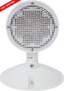 Single Head LED Lamp, Weatherproof Emergency Exit Lighting, 3.6Volt Light Head