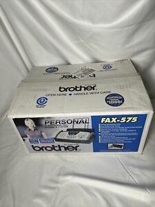Brother FAX-575 Personal Fax/ Phone and Copier Machine COMPACT  Brand New