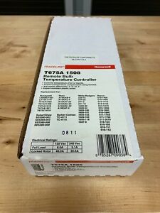 Honeywell T675A1508 Remote Bulb Temperature Controller / Thermostat NOS