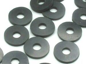 8mm ID X 25mm OD X 3mm Oil Resistant Rubber Washers  Various Pack Sizes