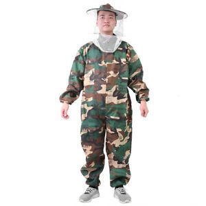 Polyester Cotton Beekeeping Jacket Protective Bee Suit Smock Beekeeper Equipment