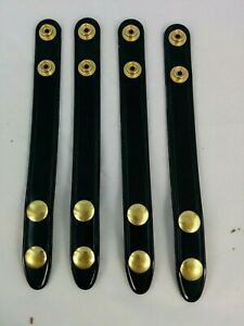 Safariland Duty Gear Brass Snap Belt Keeper (4PACK) (High Gloss Black) 65-4-9B