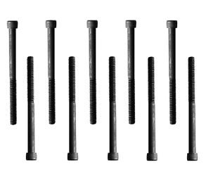 Socket Head Cap Screw, 1/4-20 x 3&#034;, Alloy Steel, Black Oxide, Hex Socket Coarse