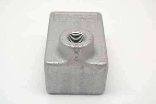 Crouse hinds fsa1 condulet device outlet box 1/2in iron conduit fitting b408816 for sale
