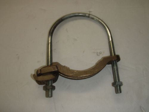 T&amp;B 3904 ground clamp  #4-4/0 wire   2-1/2&#034;, 3&#034;, 3-1/2&#034; pipe