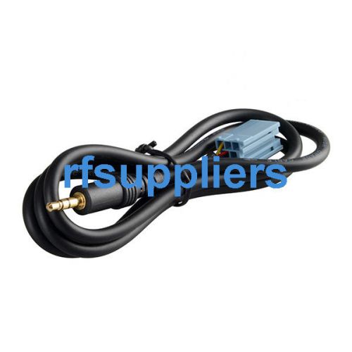 Audi mp3 ipod 3.5mm plug to audio aux input cable new for sale