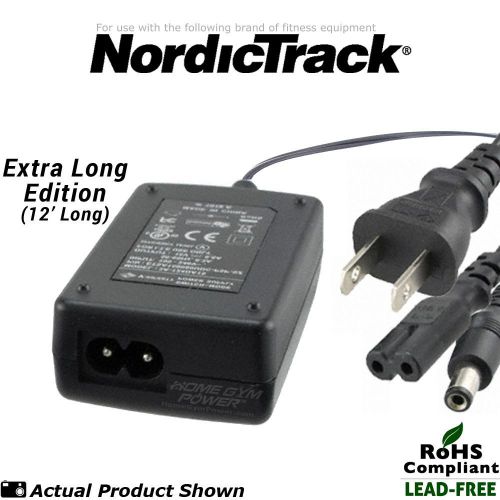 NordicTrack E5 SI, E5 VI &amp; E7 SV Front Drive Elliptical AC Adapter (XL)