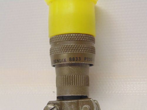 BENDIX ALUMINUM ALLOY, FEMALE, MIL SERIES CONNECTOR, SOLDER, PLUG (R2-2-31)