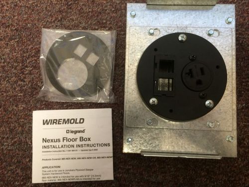 885 Nex - New Wiremold floor box