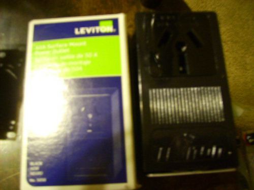Leviton 5050 Surface Mount Power Outlet 50 Amp 125 / 250 volt 3 Prong