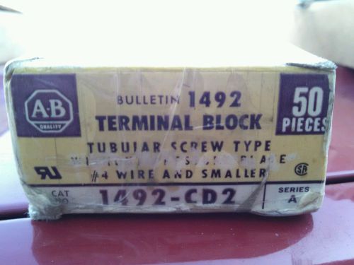 Allen Bradley 1492-CD2 Terminal Block - Series A