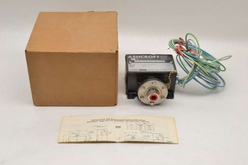 NEW ASHCROFT B464S XCHJKLE SNAP ACTION 600PSI 250V-AC 15A AMP SWITCH B479269