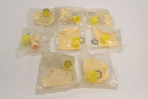 Lot 8 square d class 9001 y-7 plastic yellow pushbutton cap 30mm b285374 for sale