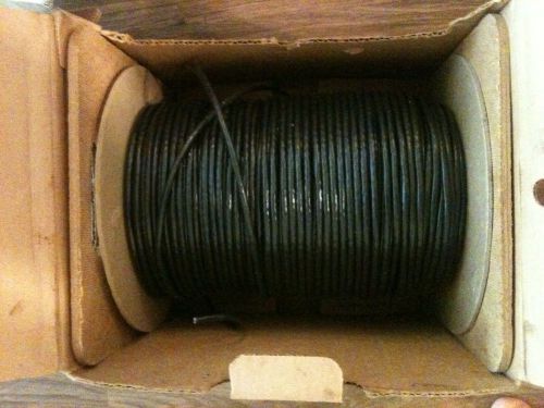 Cat 5/5E cat5e Commercial Black Wire 1000 FT CONDUMEX CABLE #664455-45RB