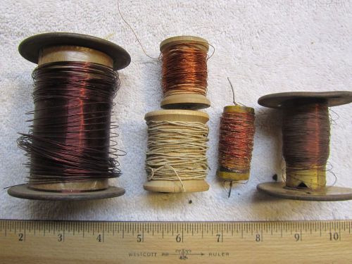 5 Spools of Copper Wire 10 Ounces
