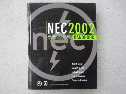 NEC 2002:  NFPA National Electric Code HBK. (Hardcover book, color illustrated)
