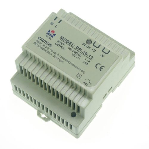 New 45w din rail mounted 12vdc 2a output industrical power supply supplier for sale