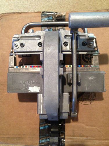 890 710 Cutter Presser Splicing Machine by Western Electric