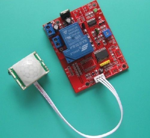 12v 30a high power ir motion sensor time delay relay module for sale