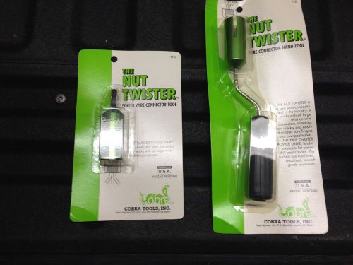 WIRE NUT TWISTERS, HAND &amp; DRILL, NEW IN PACKAGE