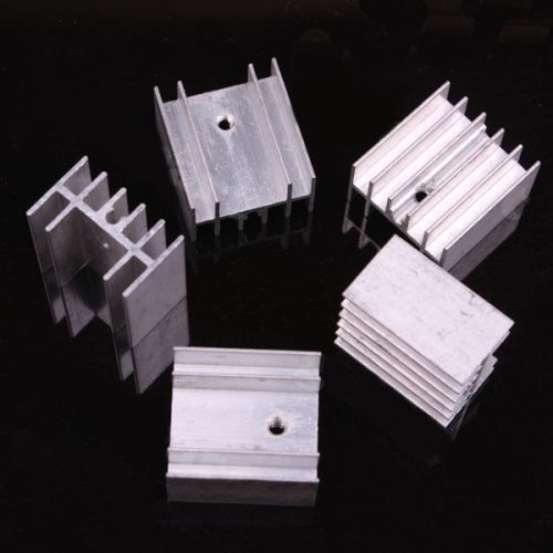 15x  sr-a23hb silver aluminum cooling block with one pin 23(w)* 14.5 (h) * 25 (l for sale