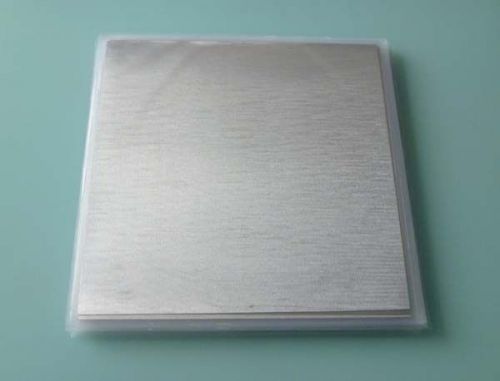99.995% indium foil100mm x100mmx 0.15mm for heat sink vacuum seal free shipping for sale