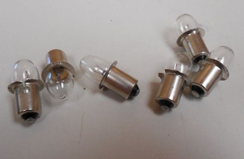 Lot of 6 new ge mini flanged indicator light pr2 .5a .5 amp a 2.4v for sale