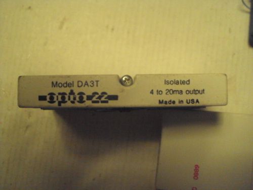 DA3T Analog Devices, Isolated 4 to 20 ma output opto-22