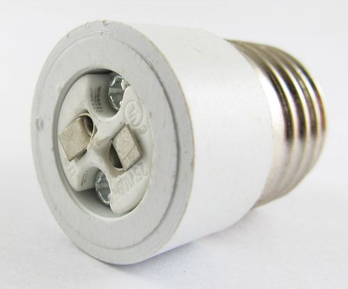 1pc e27 male to mr16 female socket base led halogen cfl light bulb lamp adapter for sale