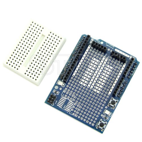 Seller arduino prototyping prototype shield protoshield with mini breadboard hot for sale