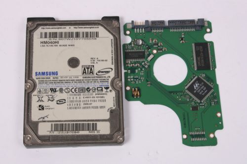 SAMSUNG HM040HI 40GB SATA 2,5 HARD DRIVE / PCB (CIRCUIT BOARD) ONLY FOR DATA