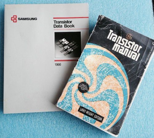 General electric &amp; samsung transistor databooks for sale