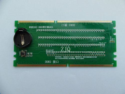 New desktop motherboard ddr2 ddr3 ram memorry slot tester with led for sale