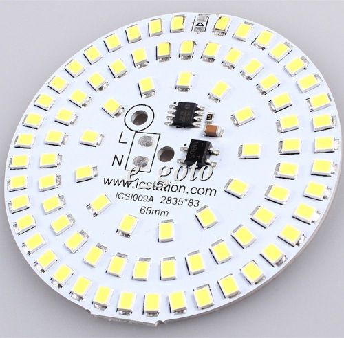 12W 2835 White LED Light Emitting Diode SMD 220V 65mm good