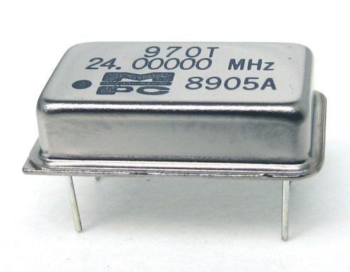 MPC Crystal Oscillator 970T 24.00000MHz New One Lot of 5 Pcs