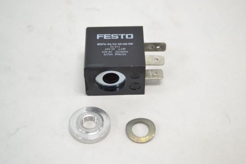 Festo msfg-24/42-50/60-0d 34 411 4.5w 42v-ac 9/7va 24v-dc solenoid coil b280030 for sale