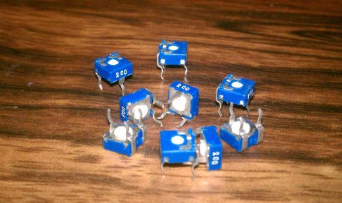 20 pcs CA6V-200 Trimmer Potentiometer