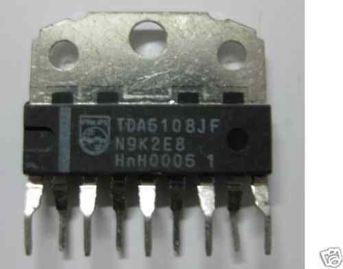 Triple video output amplifier IC TDA6108 / TDA6108JF
