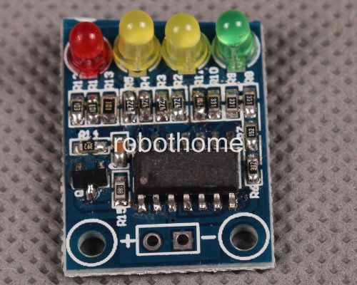 12V Electric Quantity Indicator 4 Ranks Battery Detection Module Brand New