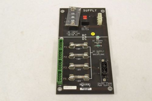 Moore 16199-1-1 circuit board card power supply 115/230v-ac 24v-dc b305646 for sale