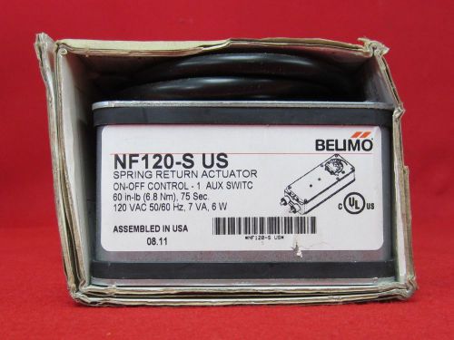New belimo spring return actuator  nfbup-s nf120-s us #w1 for sale