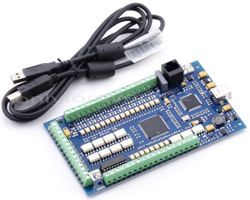 CNC USB 3 Axis 1Mhz Mach3 Motion Controller Card Interface Breakout Board  E-CUT