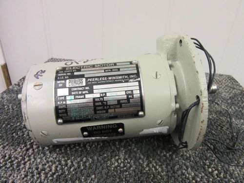 PEERLESS WINSMITH ELECTRIC SERVO MOTOR A.C.1200 RPM 1.55 A M-3330 MILITARY NEW