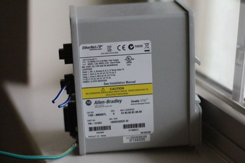 QTY 1 Allen-Bradley Stratix 5700 Cat. No. 1783-BMS06TL  Ethernet Managed Switch