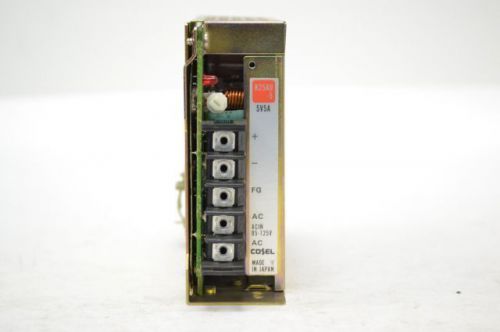 Cosel k25au-5 module power supply 85-125v-ac 0-5v-dc 39w watt 5a amp b241522 for sale