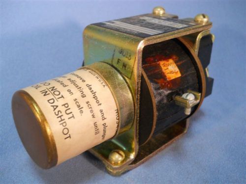 Square d (9055no-110) dashpot magnetic current relay, new surplus for sale